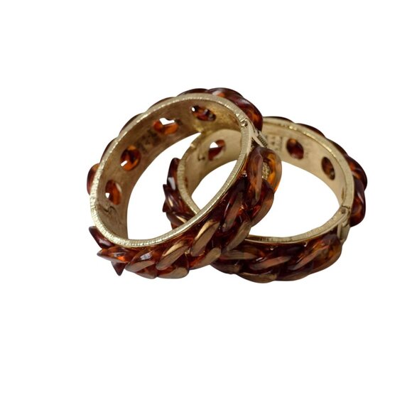 Lou Lou De La Falaise Chain Bangle Bracelet Vintage Jewelry - Picture 4 of 7